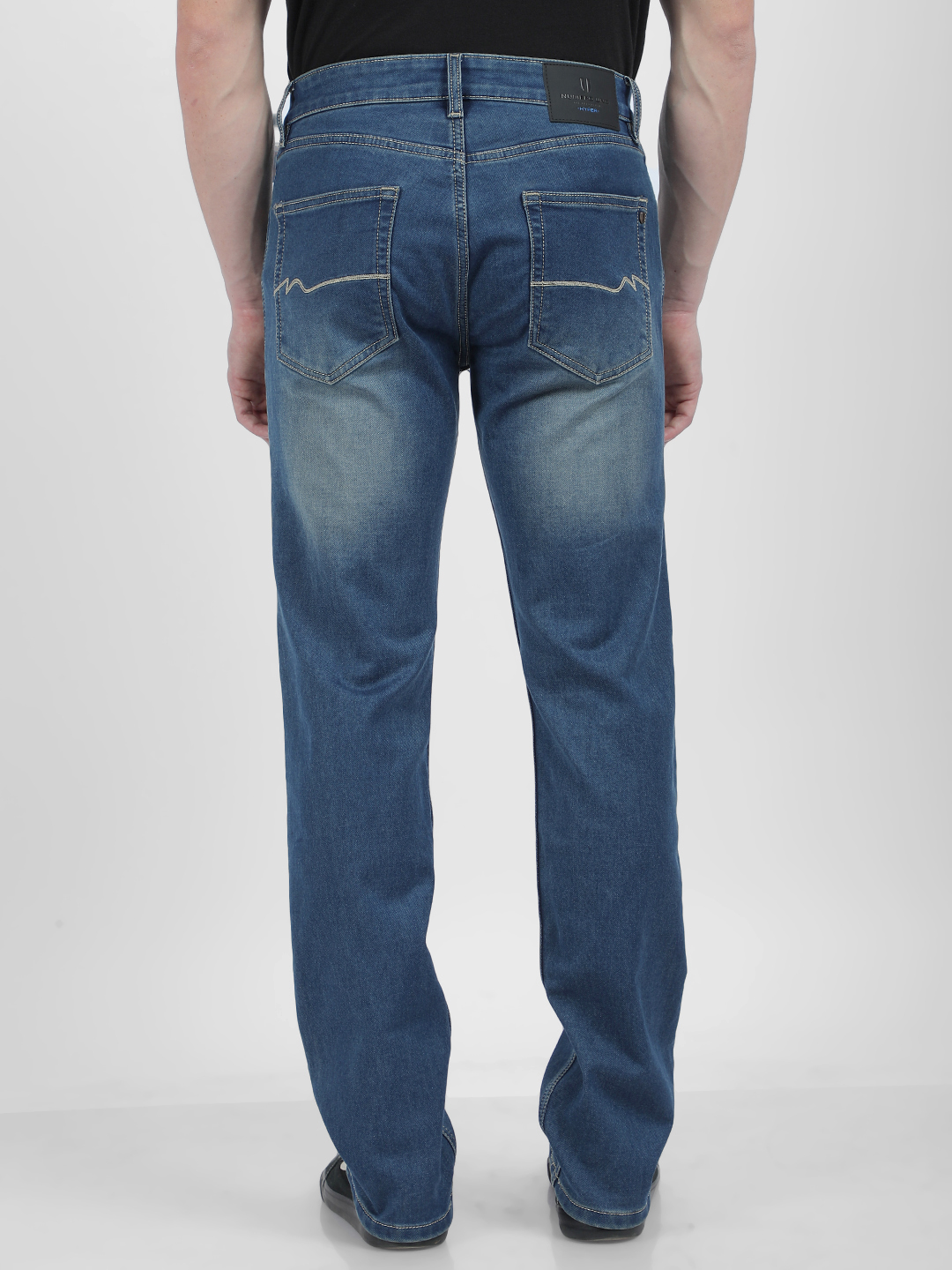 Numero Uno Men Faded Blue Jeans